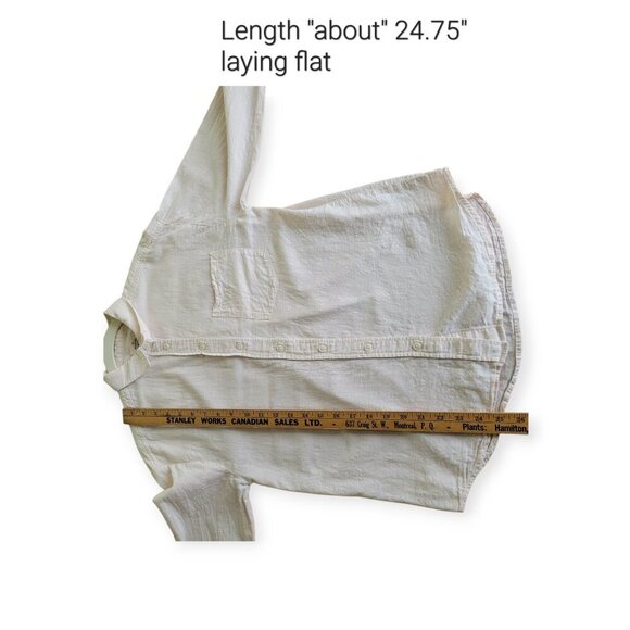 Cotton Gauzy Breathable Button-Up by Marine Layer size S EUC - Picture 12 of 15